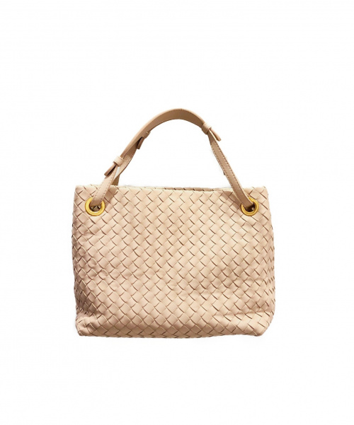 BOTTEGA VENETA（ボッテガベネタ）BOTTEGA VENETA (ボッテガヴェネタ) ガルダバッグ ライトピンク サイズ:- 405071の古着・服飾アイテム