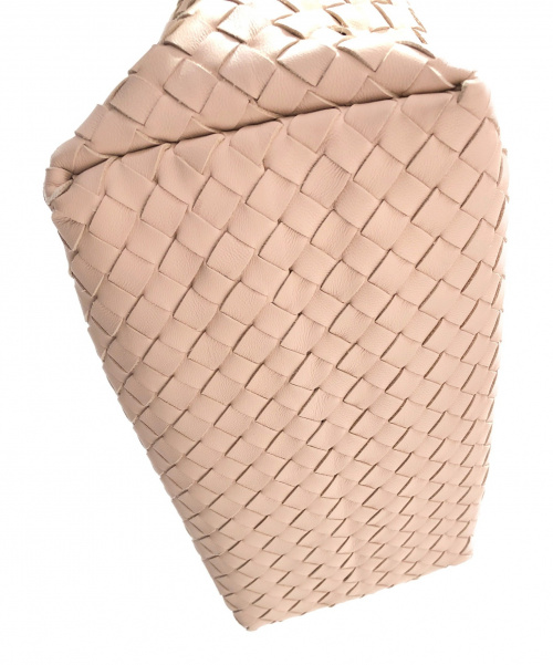 BOTTEGA VENETA（ボッテガベネタ）BOTTEGA VENETA (ボッテガヴェネタ) ガルダバッグ ライトピンク サイズ:- 405071の古着・服飾アイテム
