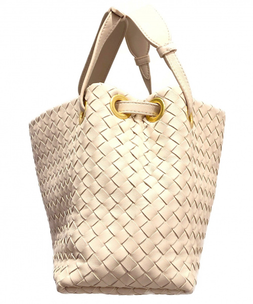 BOTTEGA VENETA（ボッテガベネタ）BOTTEGA VENETA (ボッテガヴェネタ) ガルダバッグ ライトピンク サイズ:- 405071の古着・服飾アイテム