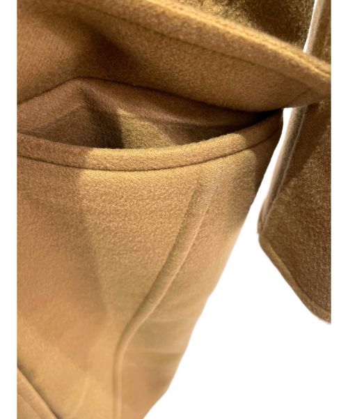 CELINE（セリーヌ）CELINE (セリーヌ) カシミヤエッグクロンビーコート キャメル サイズ:38の古着・服飾アイテム