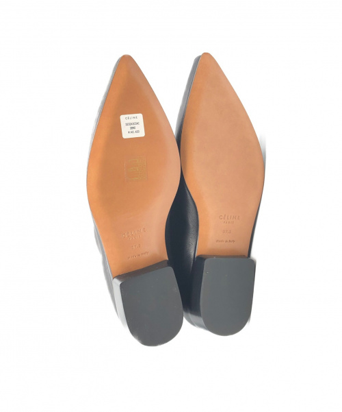 CELINE（セリーヌ）CELINE (セリーヌ) ショートブーツ ブラック サイズ:37.5 未使用品 Santiago 323243CSAC.38NOの古着・服飾アイテム