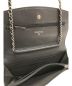 中古・古着 CHANEL (シャネル) チェーンショルダーウォレット ブラック サイズ:- ブリリアント エナメル：158000円