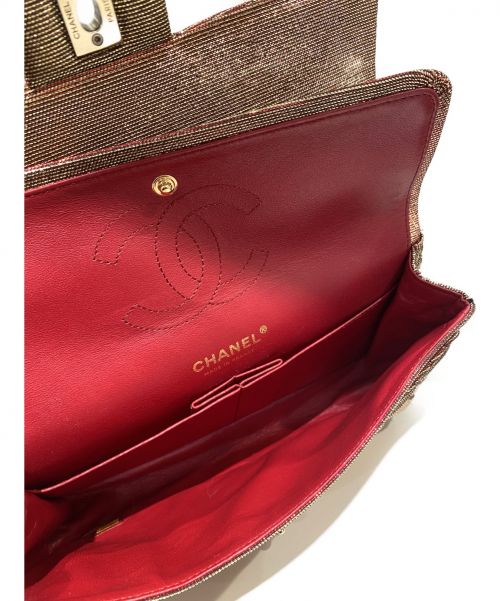 CHANEL（シャネル）CHANEL (シャネル) ラメキャンバスマトラッセ ゴールド サイズ:25の古着・服飾アイテム