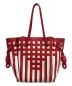 LOEWE（ロエベ）の古着「フラメンコノットグリッド」｜レッド×ホワイト
