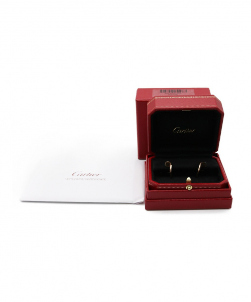 Cartier（カルティエ）Cartier (カルティエ) ジュストアンクルイヤリング ピンクゴールド サイズ:- 750PGの古着・服飾アイテム