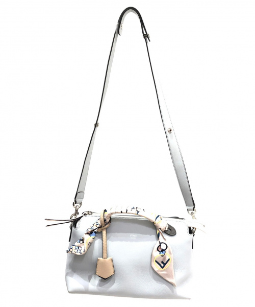 FENDI（フェンディ）FENDI (フェンディ) バイザウェイ グレーパール サイズ:ミディアム 2Wayショルダーバッグの古着・服飾アイテム