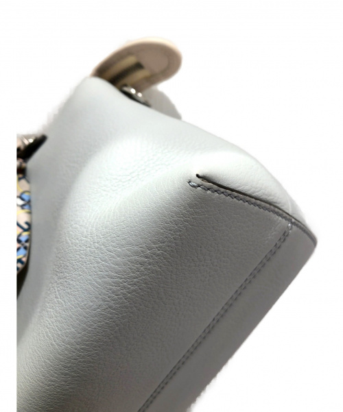 FENDI（フェンディ）FENDI (フェンディ) バイザウェイ グレーパール サイズ:ミディアム 2Wayショルダーバッグの古着・服飾アイテム