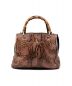GUCCI (グッチ) バンブー2WAYバッグ ピンク サイズ:- バンブー 336032 520981：39800円