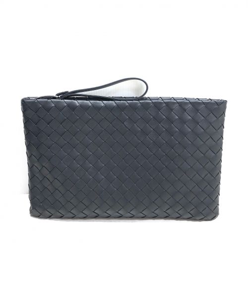 BOTTEGA VENETA（ボッテガベネタ）BOTTEGA VENETA (ボッテガベネタ) クラッチバッグ ブラック サイズ:-の古着・服飾アイテム
