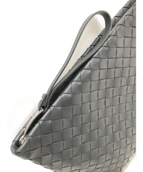 BOTTEGA VENETA（ボッテガベネタ）BOTTEGA VENETA (ボッテガベネタ) クラッチバッグ ブラック サイズ:-の古着・服飾アイテム