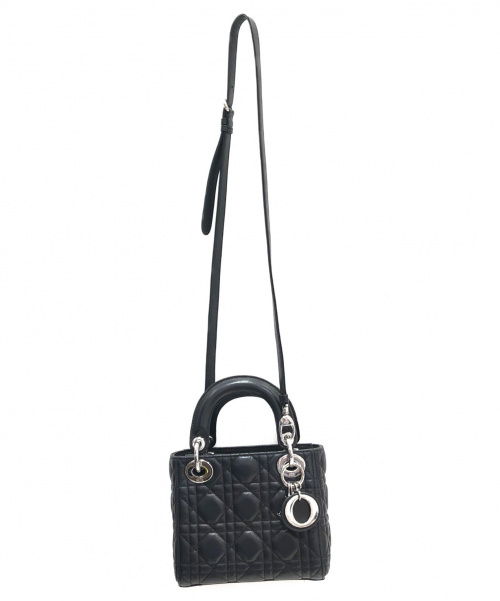 Christian Dior（クリスチャン ディオール）Christian Dior (クリスチャンディオール) レディディオールミニ ブラック サイズ:-の古着・服飾アイテム