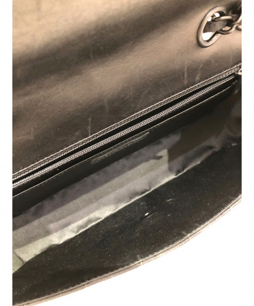 CHANEL（シャネル）CHANEL (シャネル) Wチェーンショルダーバッグ ブラック サイズ:25 ニュートラベルライン A15285の古着・服飾アイテム