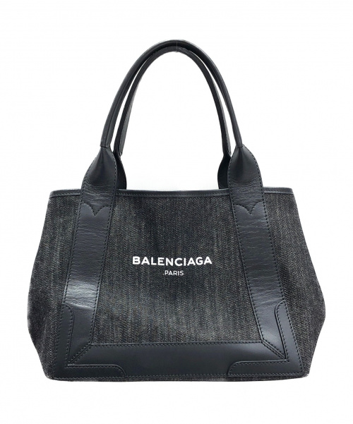 BALENCIAGA（バレンシアガ）BALENCIAGA (バレンシアガ) ネイビーカバ ブラック サイズ:- 339933 1000.C.535269の古着・服飾アイテム