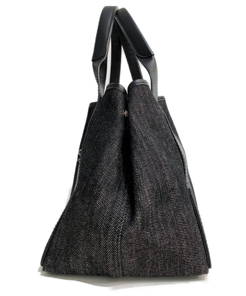 BALENCIAGA（バレンシアガ）BALENCIAGA (バレンシアガ) ネイビーカバ ブラック サイズ:- 339933 1000.C.535269の古着・服飾アイテム