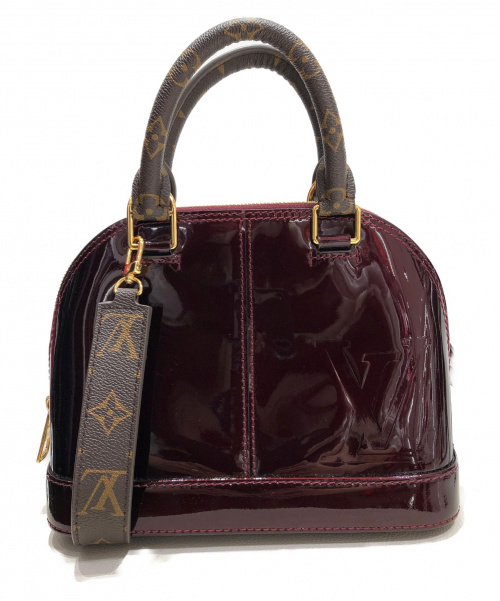 LOUIS VUITTON（ルイ ヴィトン）LOUIS VUITTON (ルイヴィトン) アルマBB・ミロワール マゼンダ サイズ:BB モノグラム×ヴェルニ M54785 NO0177の古着・服飾アイテム