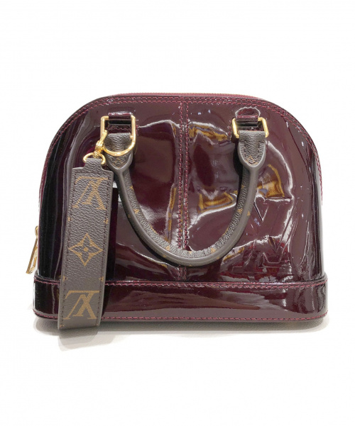 LOUIS VUITTON（ルイ ヴィトン）LOUIS VUITTON (ルイヴィトン) アルマBB・ミロワール マゼンダ サイズ:BB モノグラム×ヴェルニ M54785 NO0177の古着・服飾アイテム
