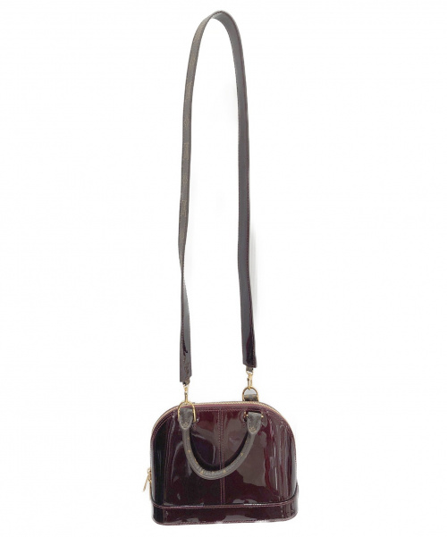 LOUIS VUITTON（ルイ ヴィトン）LOUIS VUITTON (ルイヴィトン) アルマBB・ミロワール マゼンダ サイズ:BB モノグラム×ヴェルニ M54785 NO0177の古着・服飾アイテム