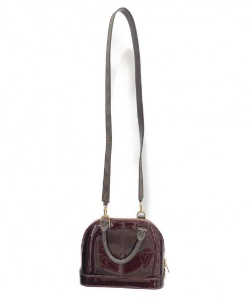 LOUIS VUITTON（ルイ ヴィトン）LOUIS VUITTON (ルイヴィトン) アルマBB・ミロワール マゼンダ サイズ:BB モノグラム×ヴェルニ M54785 NO0177の古着・服飾アイテム