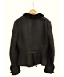 GUCCI (グッチ) ムートンジャケット ダークブラウン サイズ:42：37800円