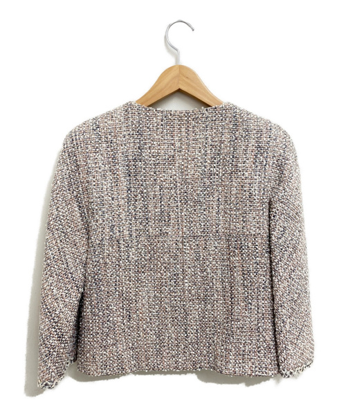 CHANEL（シャネル）CHANEL (シャネル) ツイードセットアップ ピンク サイズ:40の古着・服飾アイテム