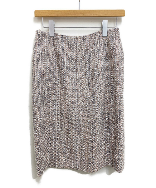 CHANEL（シャネル）CHANEL (シャネル) ツイードセットアップ ピンク サイズ:40の古着・服飾アイテム