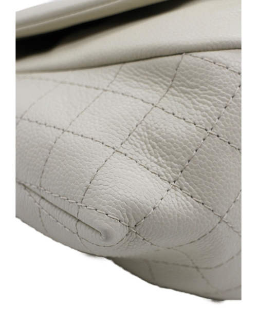 CHANEL（シャネル）CHANEL (シャネル) ココマークハーフムーンチェーンショルダーバッグ アイボリー サイズ:- 12646551の古着・服飾アイテム