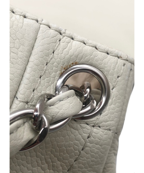 CHANEL（シャネル）CHANEL (シャネル) ココマークハーフムーンチェーンショルダーバッグ アイボリー サイズ:- 12646551の古着・服飾アイテム