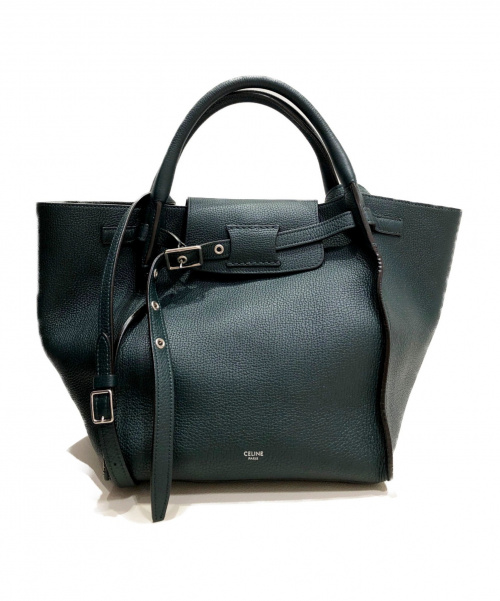 CELINE（セリーヌ）CELINE (セリーヌ) ビッグバッグスモール ダークグリーン サイズ:-の古着・服飾アイテム