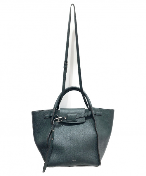 CELINE（セリーヌ）CELINE (セリーヌ) ビッグバッグスモール ダークグリーン サイズ:-の古着・服飾アイテム