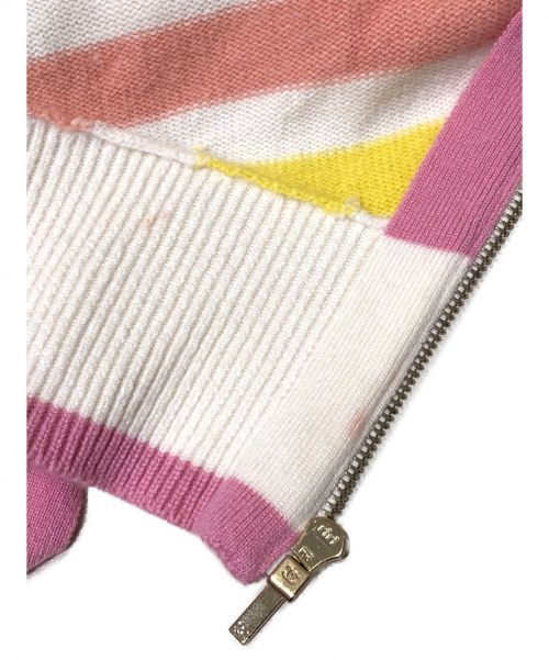 CHANEL（シャネル）CHANEL (シャネル) LA PAUSAカシミヤドルマンジップパーカー サイズ:36の古着・服飾アイテム