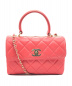 CHANEL（シャネル）の古着「トップハンドルマトラッセ」｜レッド