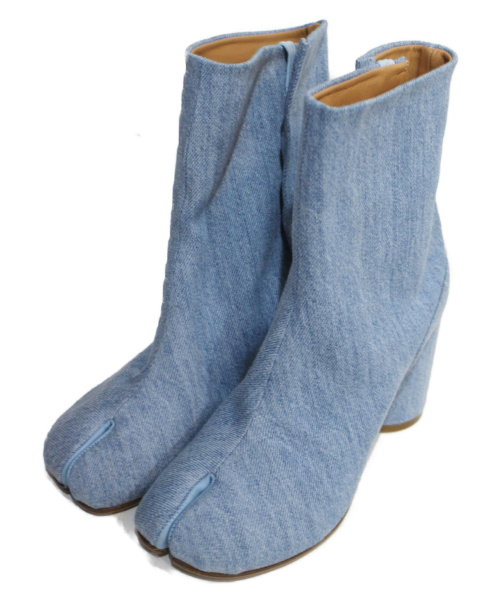 Maison Margiela（メゾンマルジェラ）Maison Margiela (メゾンマルジェラ) 足袋ブーツ スカイブルー サイズ:37 S58WU0241の古着・服飾アイテム