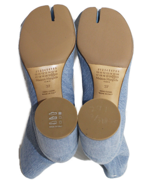 Maison Margiela（メゾンマルジェラ）Maison Margiela (メゾンマルジェラ) 足袋ブーツ スカイブルー サイズ:37 S58WU0241の古着・服飾アイテム