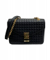 CELINE（セリーヌ）の古着「キルティングチェーンショルダーバッグ」｜ブラック