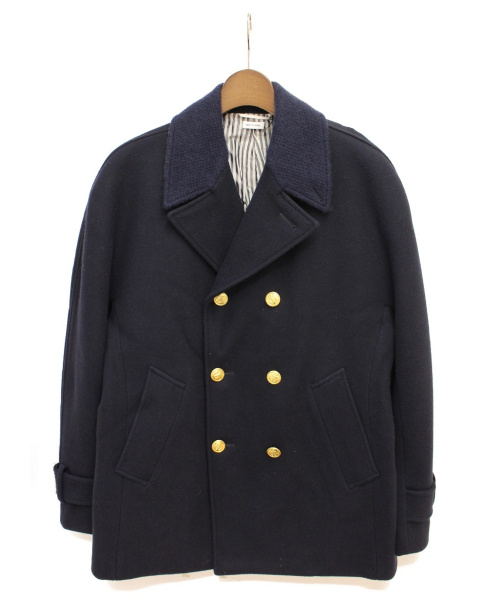 Thom Browne（トムブラウン）Thom Browne (トムブラウン) Pコート ネイビー サイズ:1の古着・服飾アイテム