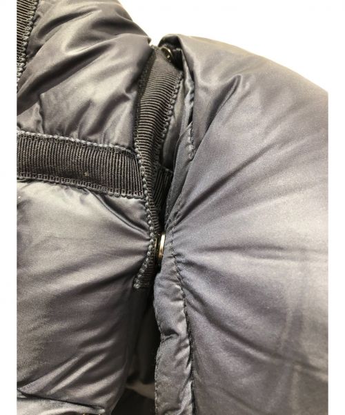 MONCLER（モンクレール）MONCLER (モンクレール) ロングダウンコート ネイビーの古着・服飾アイテム