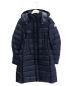 MONCLER（モンクレール）の古着「ロングダウンコート」｜ネイビー