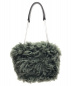CELINE (セリーヌ) ファーチェーンショルダーバッグ オリーブ サイズ:- F-SM-2126：34800円