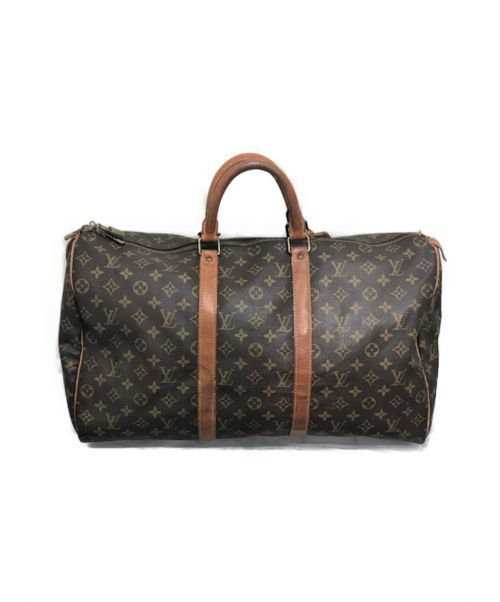 LOUIS VUITTON（ルイ ヴィトン）LOUIS VUITTON (ルイ ヴィトン) キーポル50 ブラウン サイズ:50 モノグラム M41426 VI871の古着・服飾アイテム