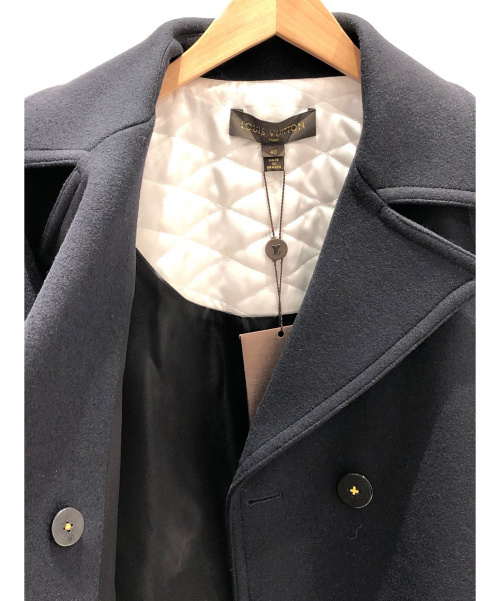 LOUIS VUITTON（ルイ ヴィトン）LOUIS VUITTON (ルイヴィトン) ダブルコート ネイビー サイズ:40 未使用品の古着・服飾アイテム