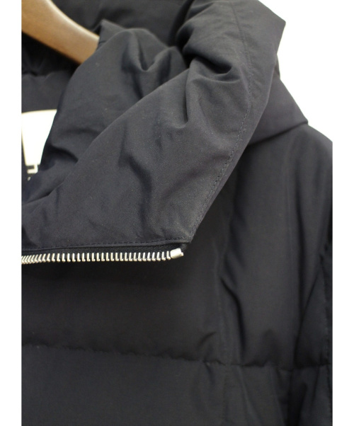 JIL SANDER（ジルサンダー）JIL SANDER (ジルサンダー) 19AW フーデットダウンジャケット ネイビー サイズ:44の古着・服飾アイテム