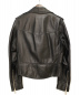 Maison Margiela (メゾンマルジェラ) ダブルライダースジャケット ブラック サイズ:46：69800円