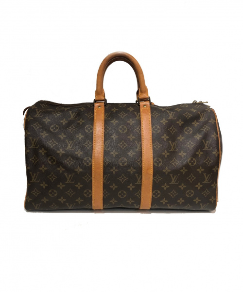 LOUIS VUITTON（ルイ ヴィトン）LOUIS VUITTON (ルイ ヴィトン) キーポル45 ブラウン サイズ:45 モノグラム M41428 SA352の古着・服飾アイテム
