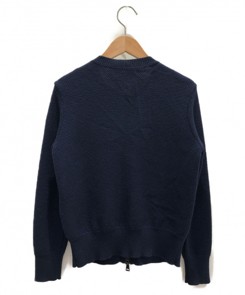 MONCLER（モンクレール）MONCLER (モンクレール) ダウンコンビニットジャケット ネイビー サイズ:XS MAGLIONE TRICOT ALLA COREANAの古着・服飾アイテム