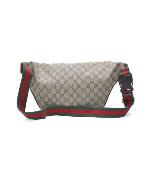 GUCCI（グッチ）GUCCI (グッチ) クーリエ GGスプリーム ベルトバッグ ブラウン サイズ:- 529711 213048の古着・服飾アイテム