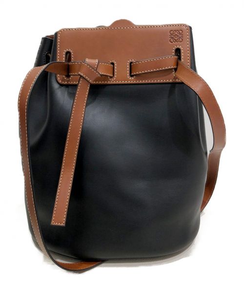 LOEWE（ロエベ）LOEWE (ロエベ) ラゾバケット ブラウン×ブラック サイズ:-の古着・服飾アイテム