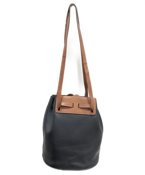 LOEWE（ロエベ）LOEWE (ロエベ) ラゾバケット ブラウン×ブラック サイズ:-の古着・服飾アイテム
