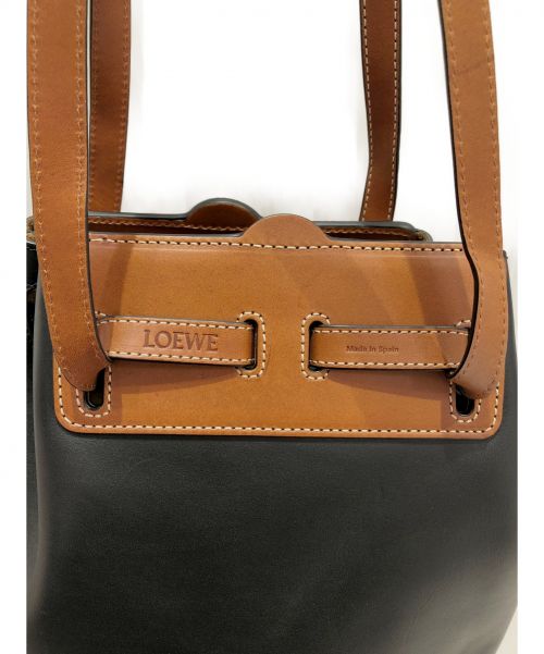 LOEWE（ロエベ）LOEWE (ロエベ) ラゾバケット ブラウン×ブラック サイズ:-の古着・服飾アイテム