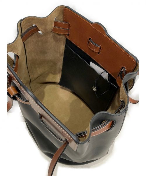 LOEWE（ロエベ）LOEWE (ロエベ) ラゾバケット ブラウン×ブラック サイズ:-の古着・服飾アイテム