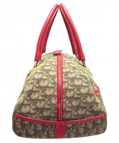 Christian Dior（クリスチャン ディオール）Christian Dior (クリスチャンディオール) トロッターボストンバッグ ラスタカラー サイズ:- 01RU0074の古着・服飾アイテム